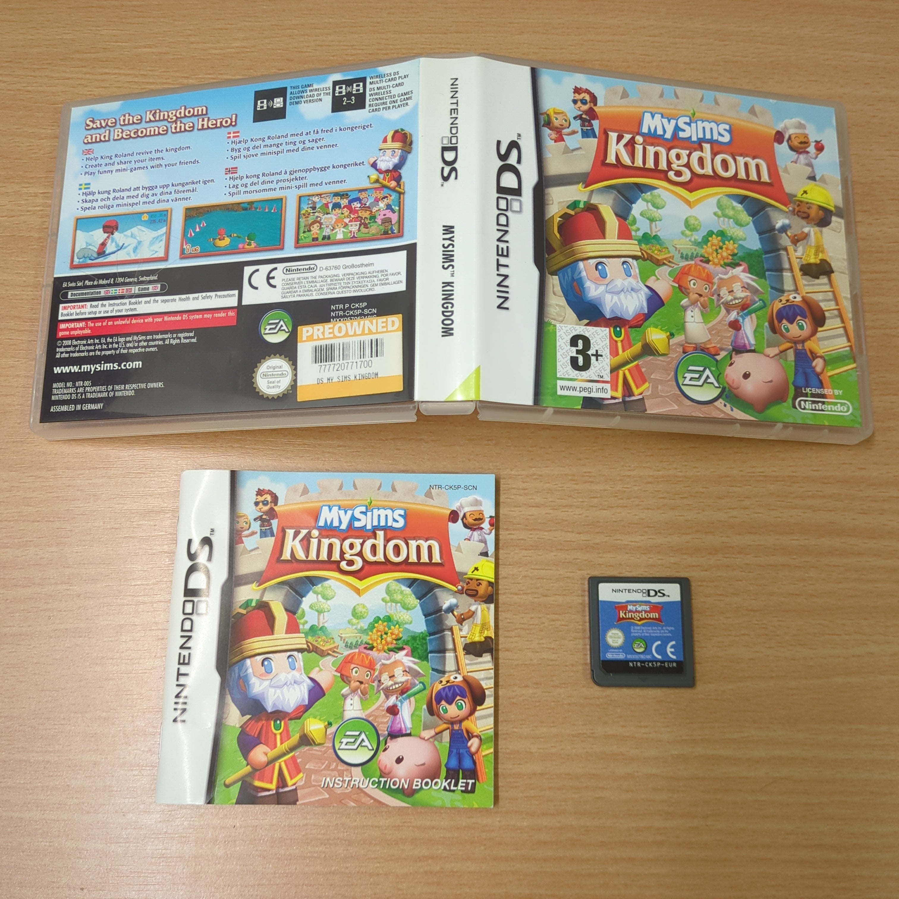 My Sims Kingdom Nintendo DS game My Sims Kingdom Nintendo DS game